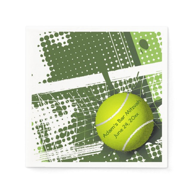 Tennis Design Paper Napkins