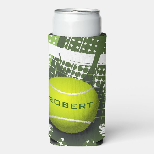 Tennis Design Seltzer Can Cooler (Seltzer Front)