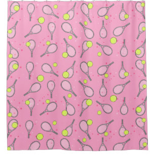 Tennis Design Shower Curtain