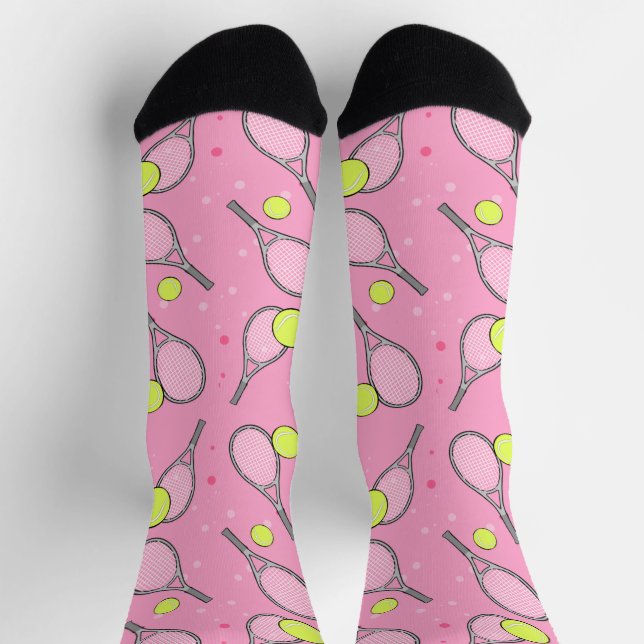 Tennis Design  Socks (Top)