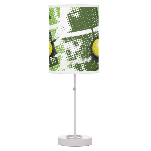 Tennis Design Table Lamp Shade (Front)