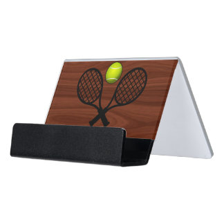 Tennis Desk Business Card Holder