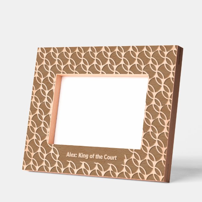 Tennis Deuce Delight Engraved Frames (Left)