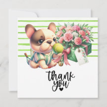 Tennis Dog with Ball and present