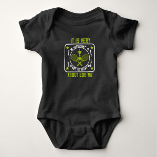 Tennis - Don't Think About Losing Baby Bodysuit