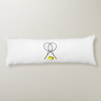 Tennis Doubles Body Pillow