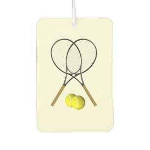 Tennis Doubles Cream Air Freshener