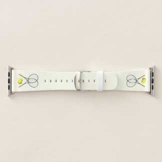 Tennis Doubles Cream Apple Watch Band