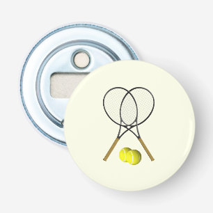 Tennis Doubles Cream Bottle Opener