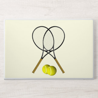Tennis Doubles Cream HP Laptop Skin