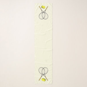 Tennis Doubles Cream Scarf