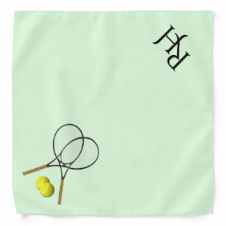 Tennis Doubles Green Bandana