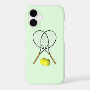 Tennis Doubles Green iPhone 17 Case