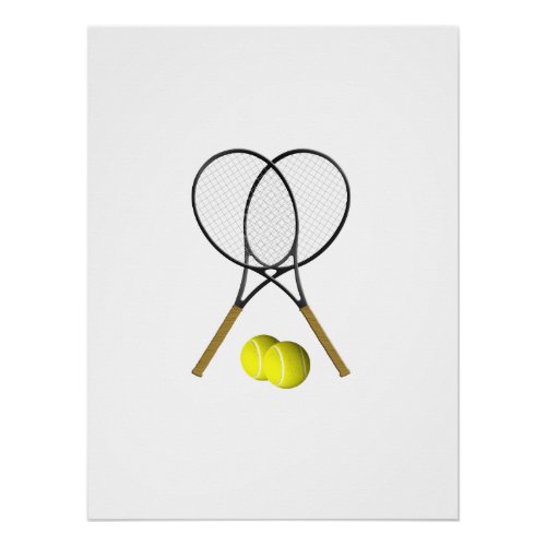 Tennis Doubles  Poster