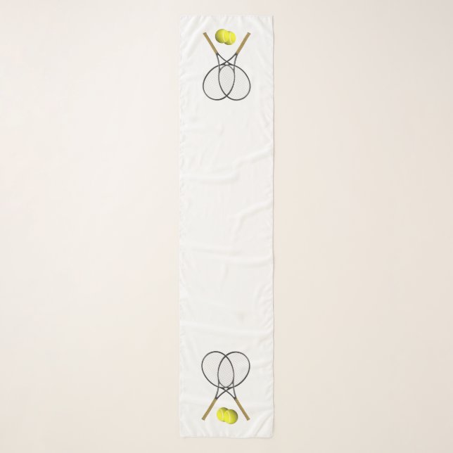 Tennis Doubles Scarf (Front)