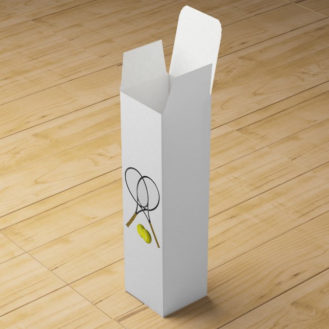 Tennis Doubles  Wine Box (Opened)