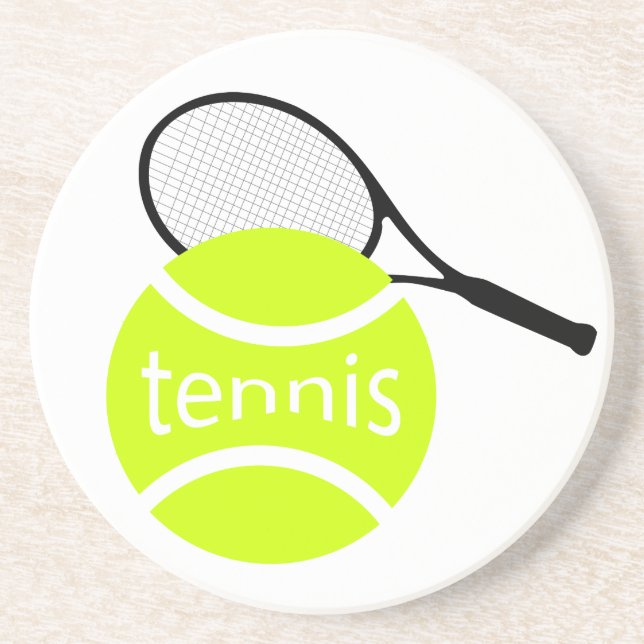 Tennis Drink Coaster (Front)