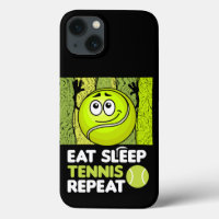 Tennis Eat Sleep Repeat for Tennis Player funny