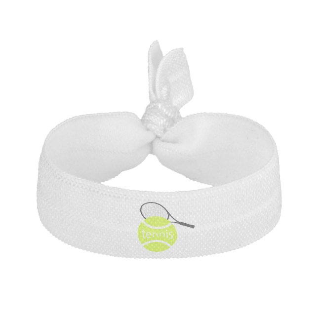 Tennis Elastic Hair Tie (Front)