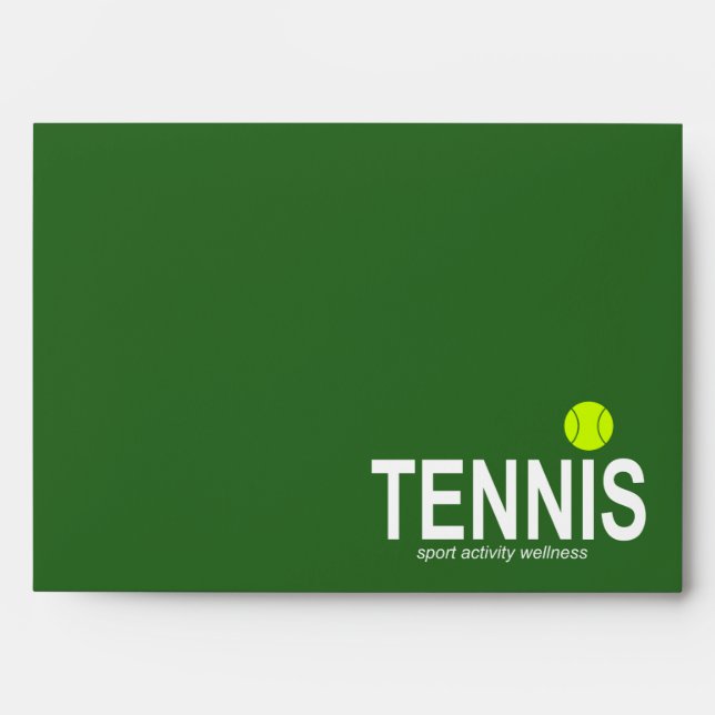 Tennis Envelope (Front)