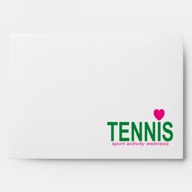 Tennis Envelope (Front)