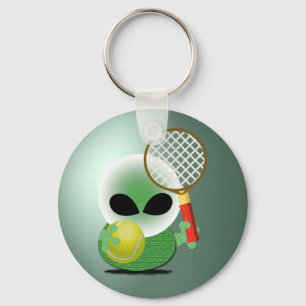 Tennis Fan Keychain