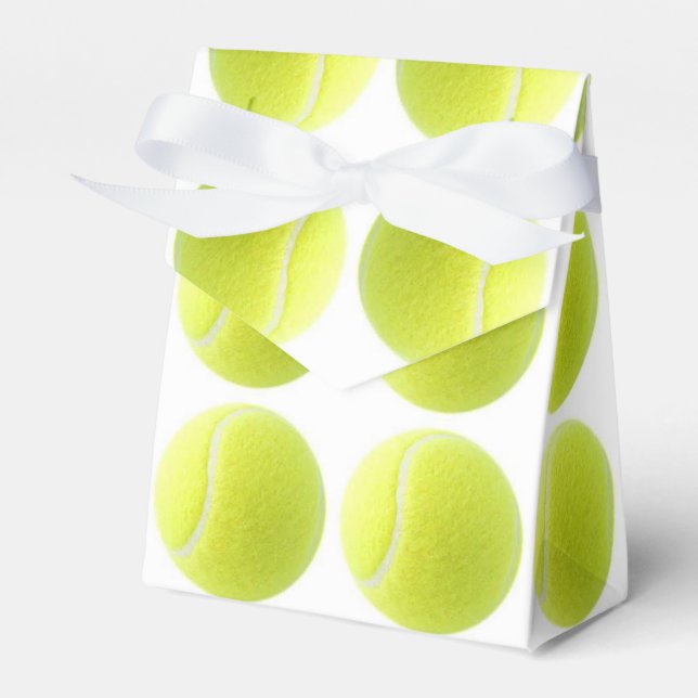 Tennis Favor Box (Front Side)