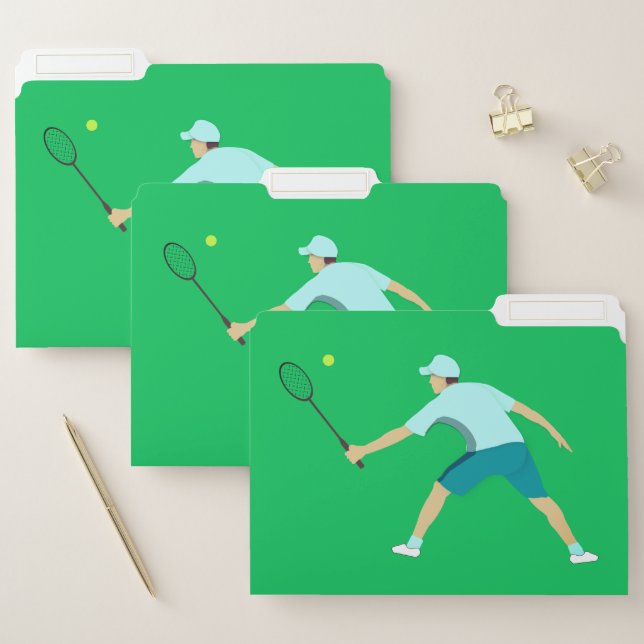 Tennis File Folder (Set)