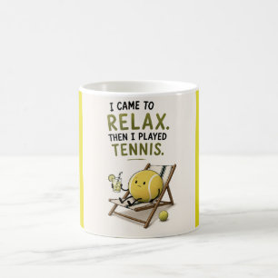 Tennis funny saying coffee mug