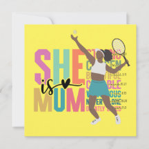 Tennis Game, Set, Match: Tennis Mom Mother's Day 