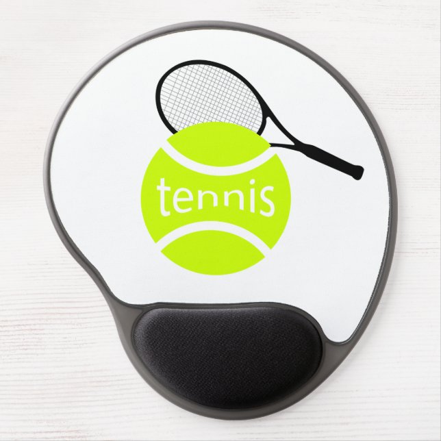 Tennis Gel Mouse Pad (Front)