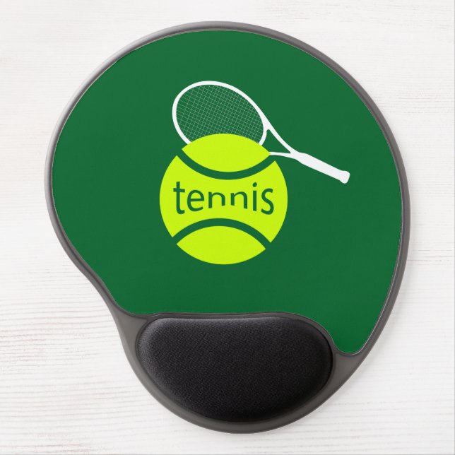Tennis Gel Mouse Pad (Front)