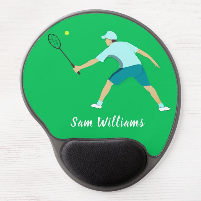 Tennis Gel Mouse Pad (Front)