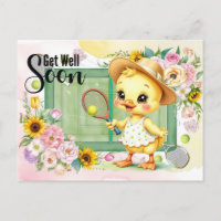 TENNIS Get well soon for Duck Lover 
