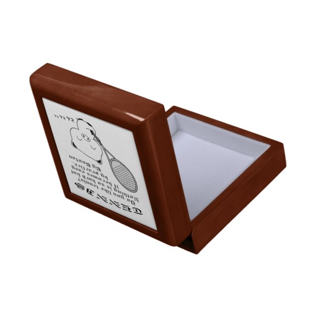 Tennis Gift Box (Back Open)