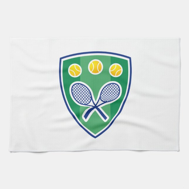 Tennis gift kitchen towel (Horizontal)