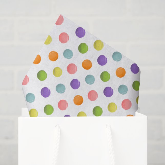 Tennis Gift Tissue Paper (Gift Bag)