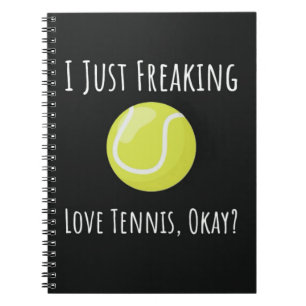 Tennis Gifts For Her Girl Player Women Mom Notebook
