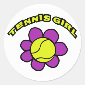 TENNIS GIRL STICKER