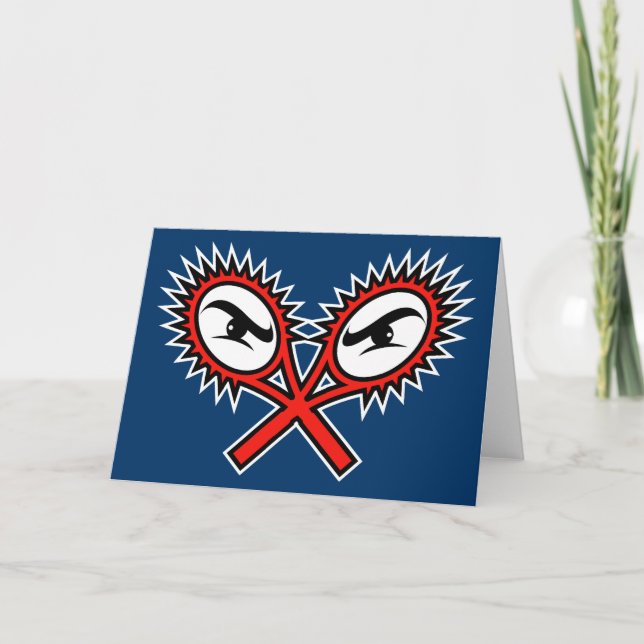 Tennis greeting card for fanatic tennis players (Front)