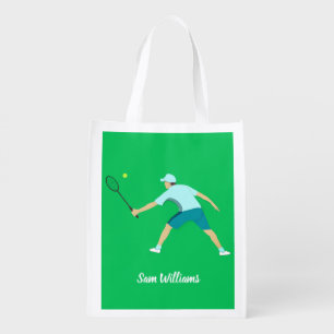 Tennis Grocery Bag