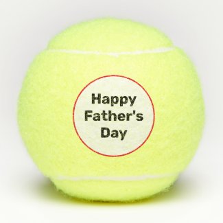 Tennis Happy Father's Day Tennis Balls