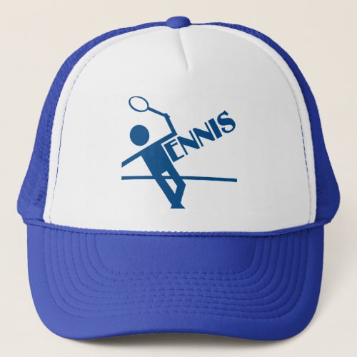 Tennis hat customize trucker hat