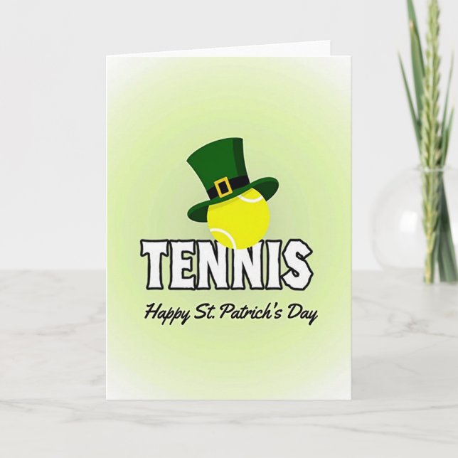 Tennis Hat Pattern Card (Front)