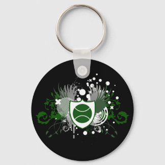 tennis. hi-fi. keychain