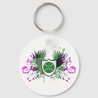 tennis. hi-fi. keychain