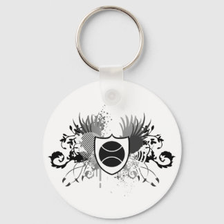 tennis. hi-fi. keychain