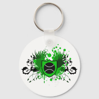 tennis. hi-fi. keychain