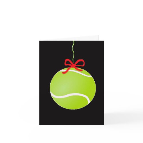 Tennis Holiday Card