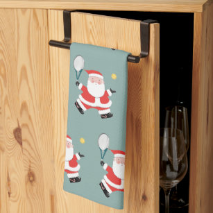 Tennis Holiday Gift Idea Kitchen Towel